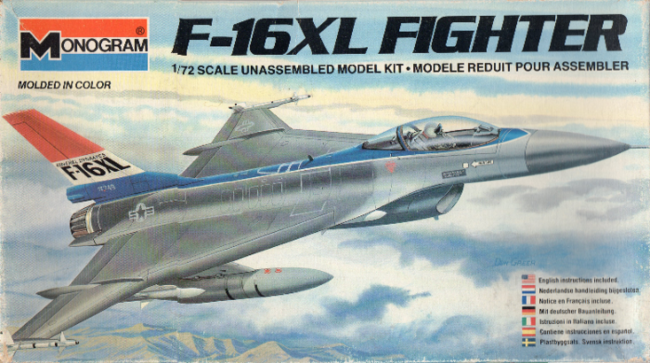 □LS 1/144スケール《F-16XL》: P,Nみやこの模型製作記 《新館》