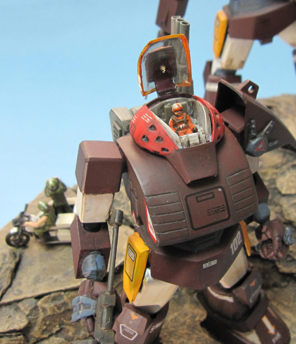 □タカラ 1/72スケールSAK 『太陽の牙ダグラム』 《コンバット